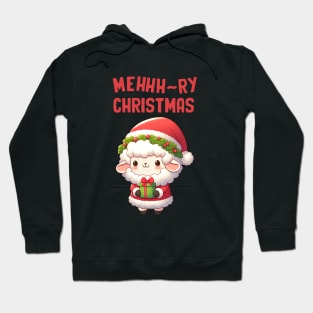 Mehhh Ry Christmas Cute Sheep Hoodie